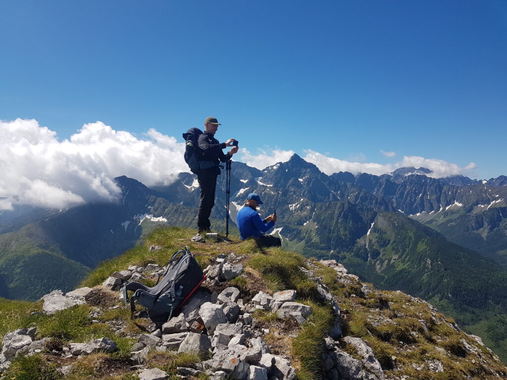 Na szczycie Hawrania