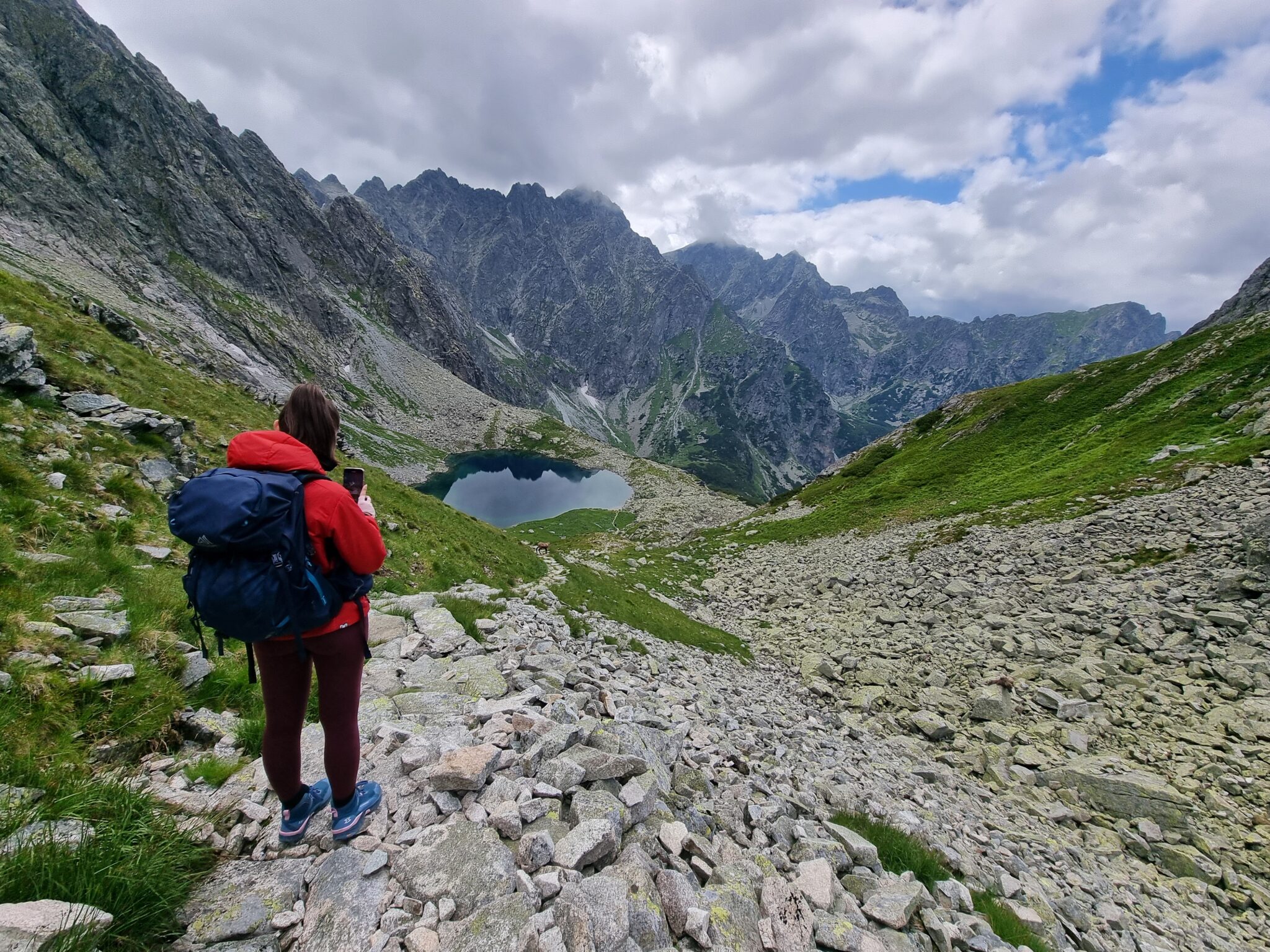 Ścieżka nad Litworowym stawem