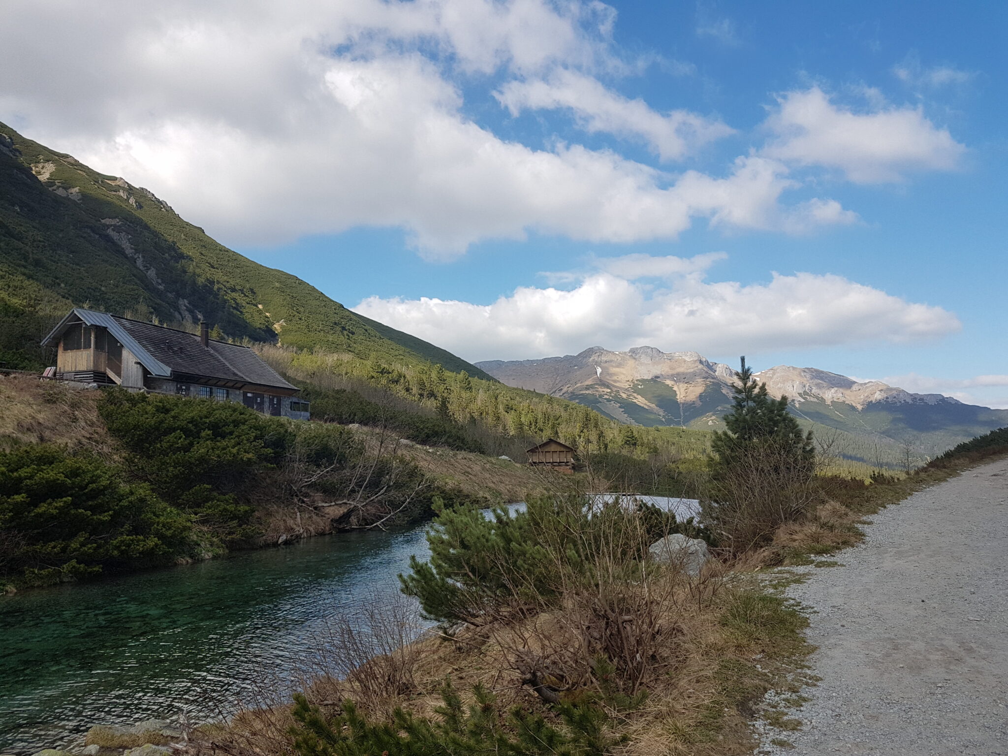 Tatry Bielskie ze szlaku do Białej Wody Kieżmarskiej