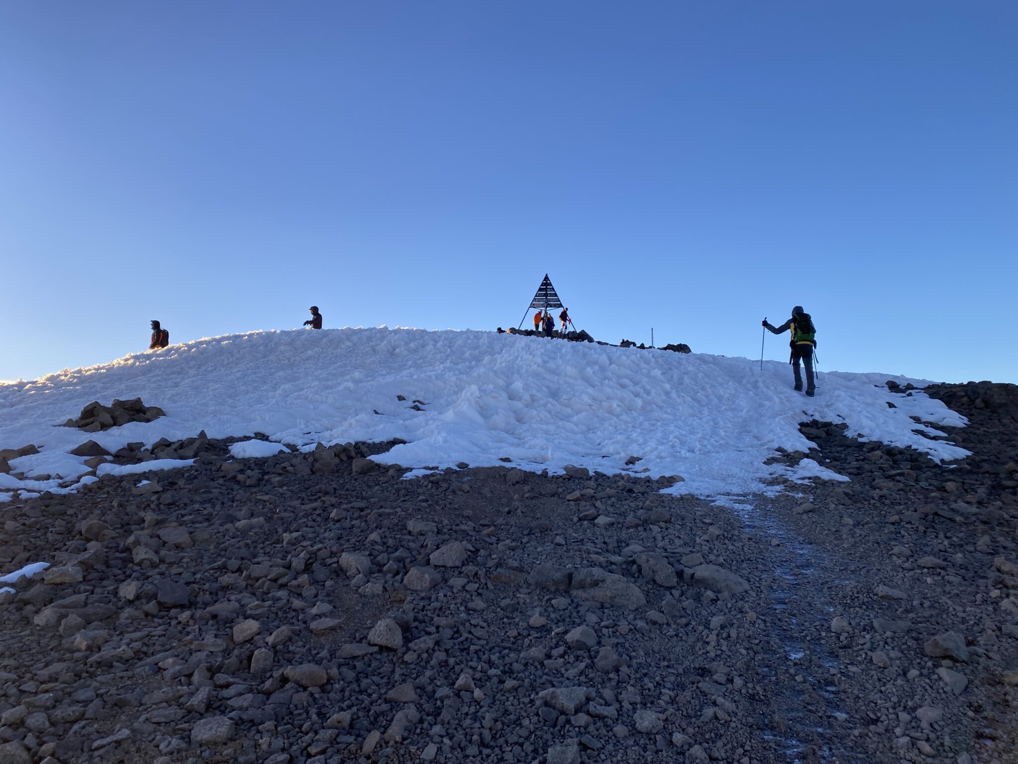 Kilkadziesiąt metrów do szczytu Toubkala