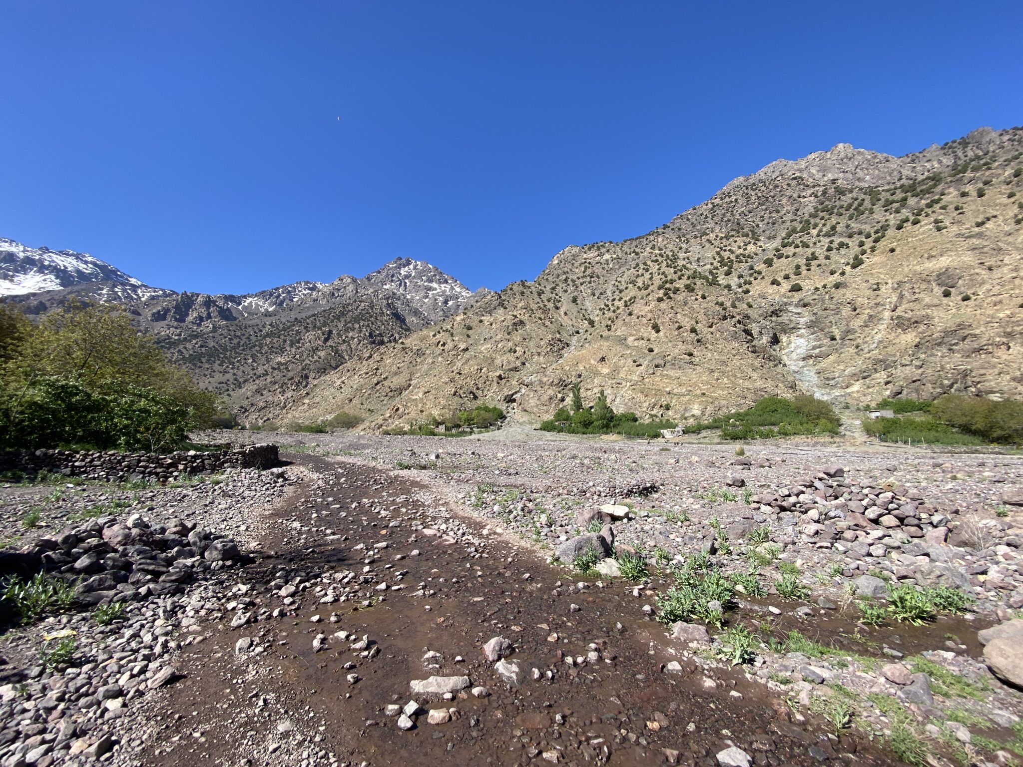 Droga do Parku Narodowego Toubkal