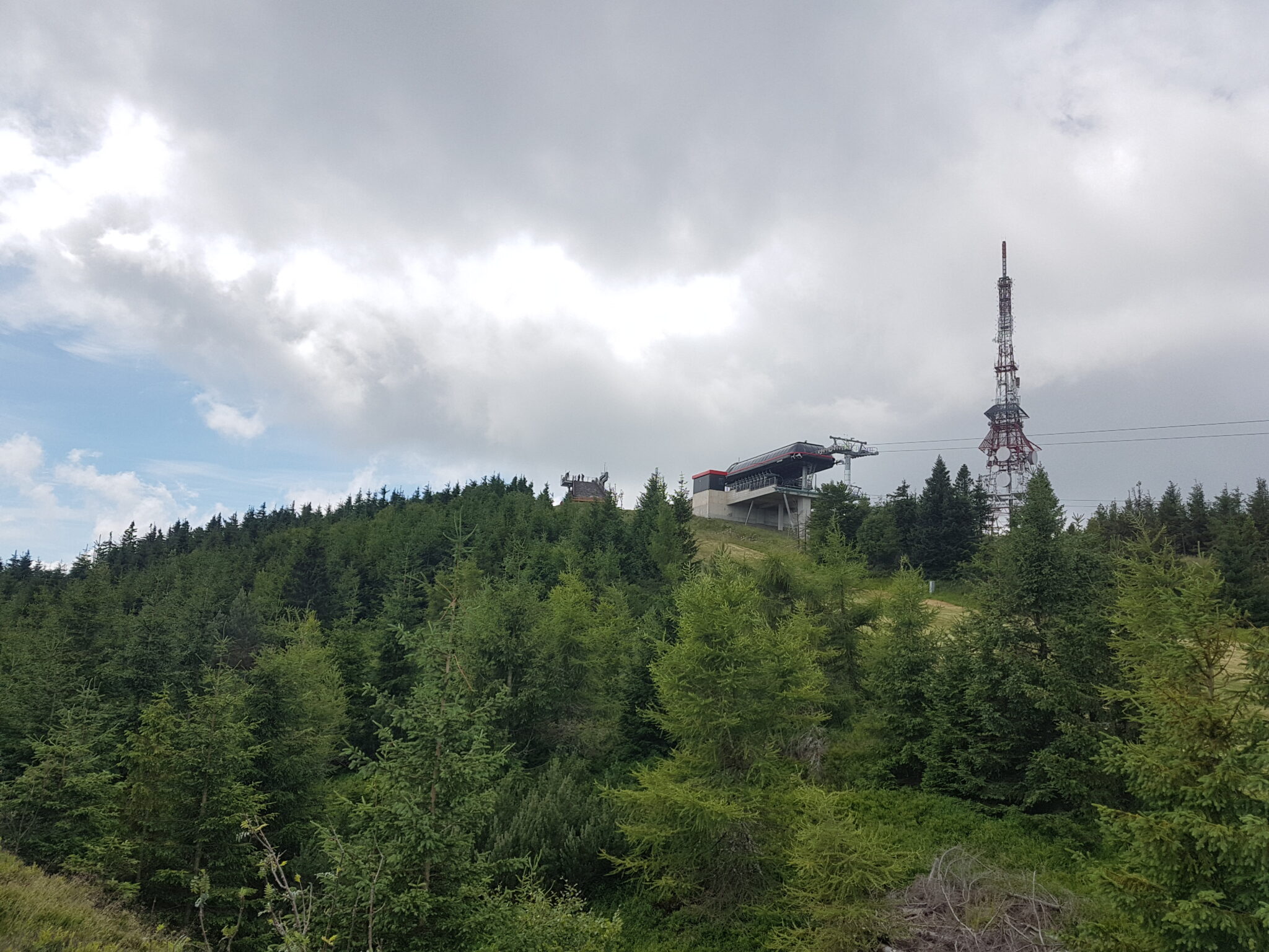 Pod wierzchołkiem Skrzycznego
